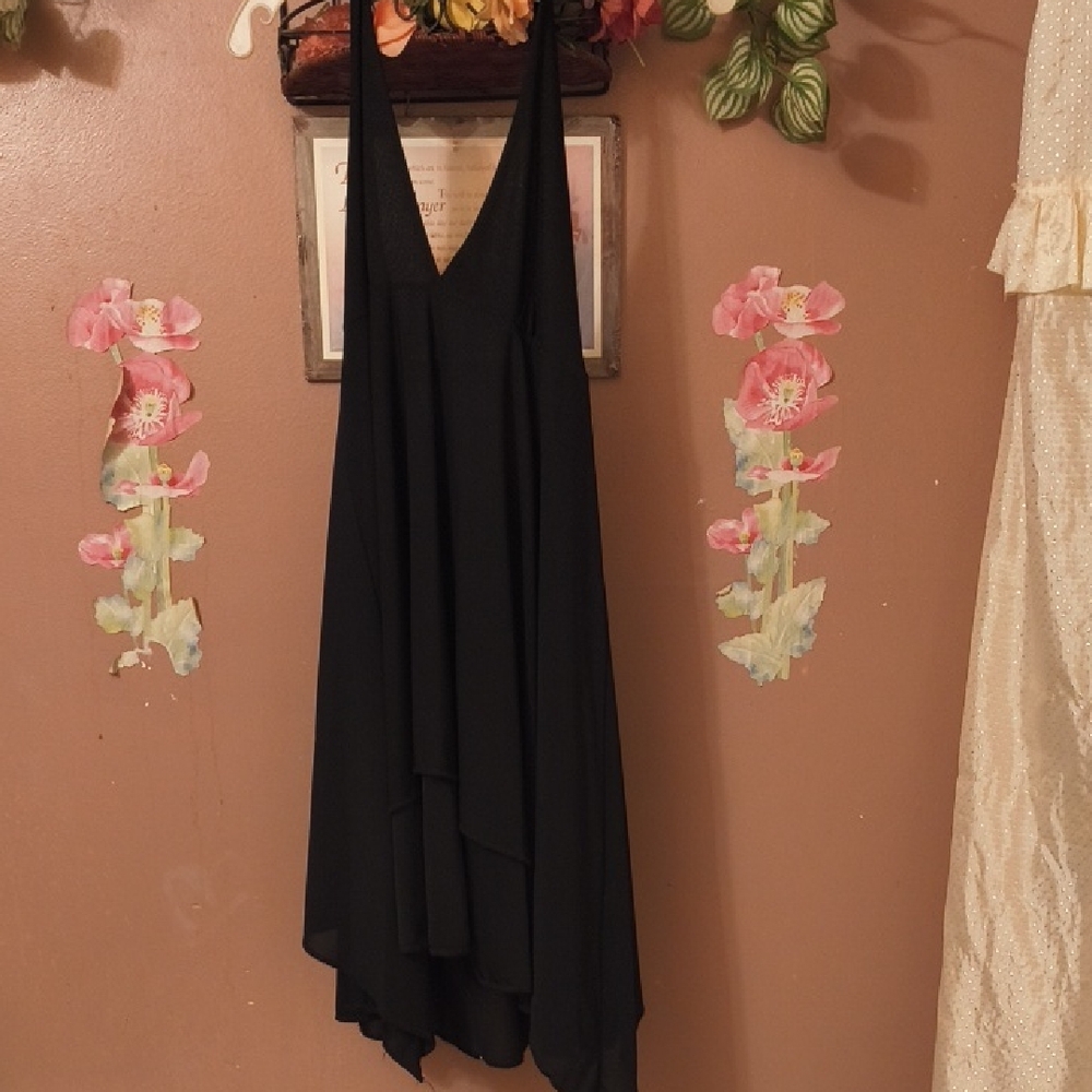 Elegant Black Women's Dress